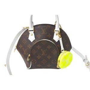Louis Vuitton brown Ellipse Monogram handbag canvas